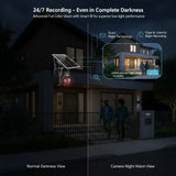 Solar Camera 4G HD PTZ – Smart Solar-Powered Outdoor Security with AI Detection & Night Vision