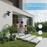 Solar Camera 4G HD PTZ – Smart Solar-Powered Outdoor Security with AI Detection & Night Vision