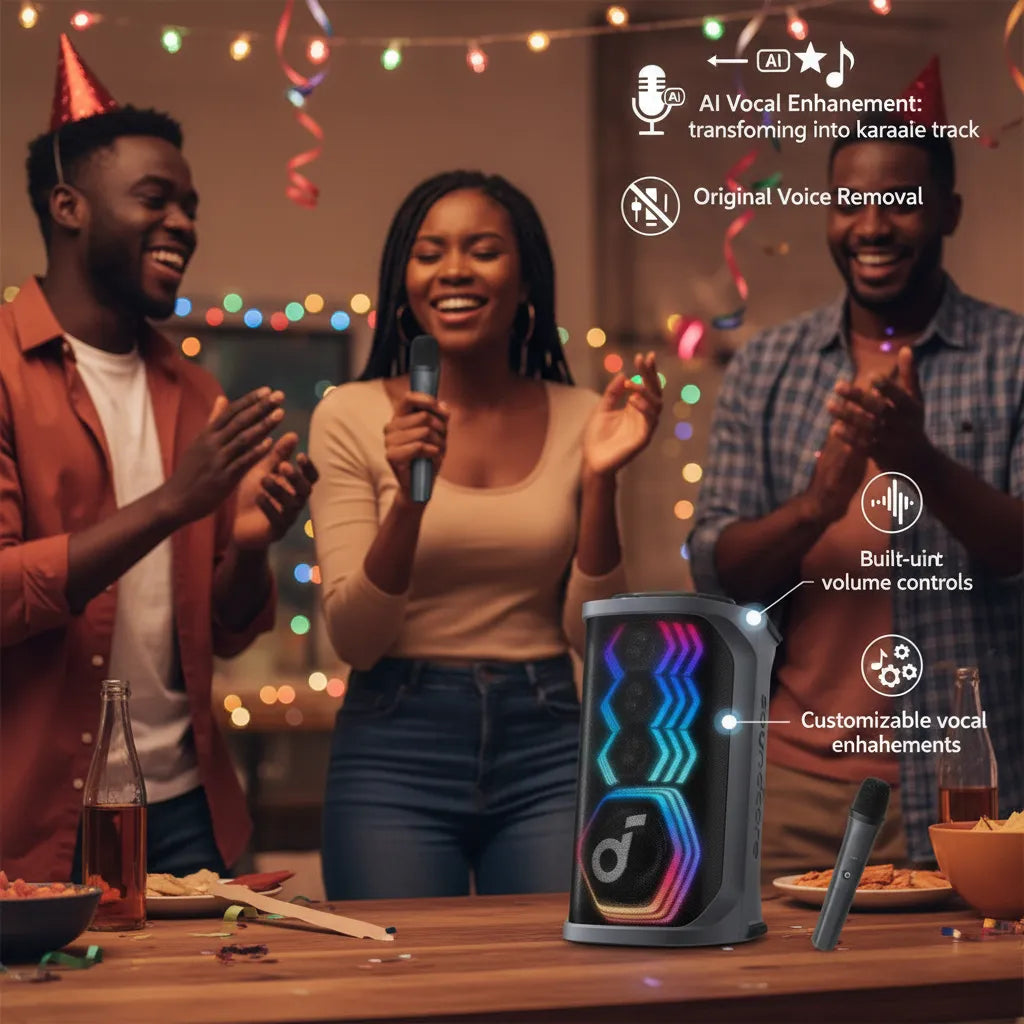 Soundcore Rave 3 Wireless Microphone – Turn Any Space into a Party! 🎤🎶
