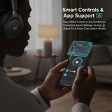 🎧 Soundcore Space One – Silence the World, Dive Into Pure High-Resolution Sound with 2X Stronger Noise Cancelling, 40 Hours Playtime, and All-Day Comfort Designed for Your Lifestyle 🔥