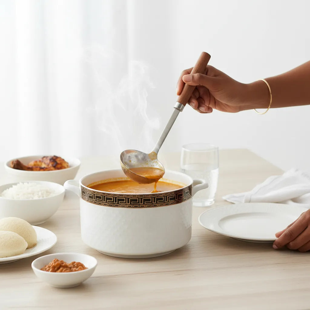 ✨ Evimki 3-Piece Ceramic Soup Pot Set 🍲 – Elegant Design & Healthy Cooking 🥄