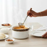 ✨ Evimki 3-Piece Ceramic Soup Pot Set 🍲 – Elegant Design & Healthy Cooking 🥄