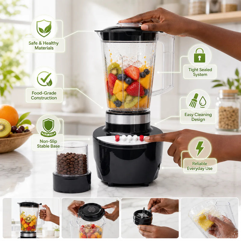 Sovio 2in1 Multi-Purpose Small Blender 1.5l - 3 Speeds