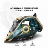 German plus 2400w steam iron – Powerful, Efficient & Safe Ironing for Perfect Clothes