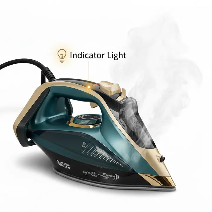German plus 2400w steam iron – Powerful, Efficient & Safe Ironing for Perfect Clothes