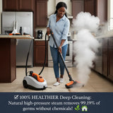 Decakila 1800W Steam Cleaner: Powerful 5-Bar Sanitization & Chemical-Free Cleaning ✨