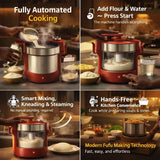 Automatic Electric Swallow Cooker – Lump-Free Fufu & Amala Maker for Modern Kitchens
