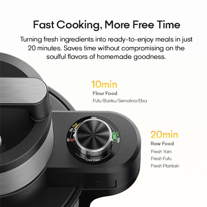 Electric Swallow Maker & Fufu Machine: Effortless Traditional Meal Prep in Minutes 🥣✨