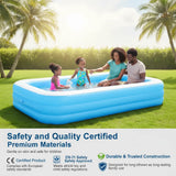 Bring the Beach Home: HELI Swim Centre 210cm Family Pool – The Ultimate Summer Escape