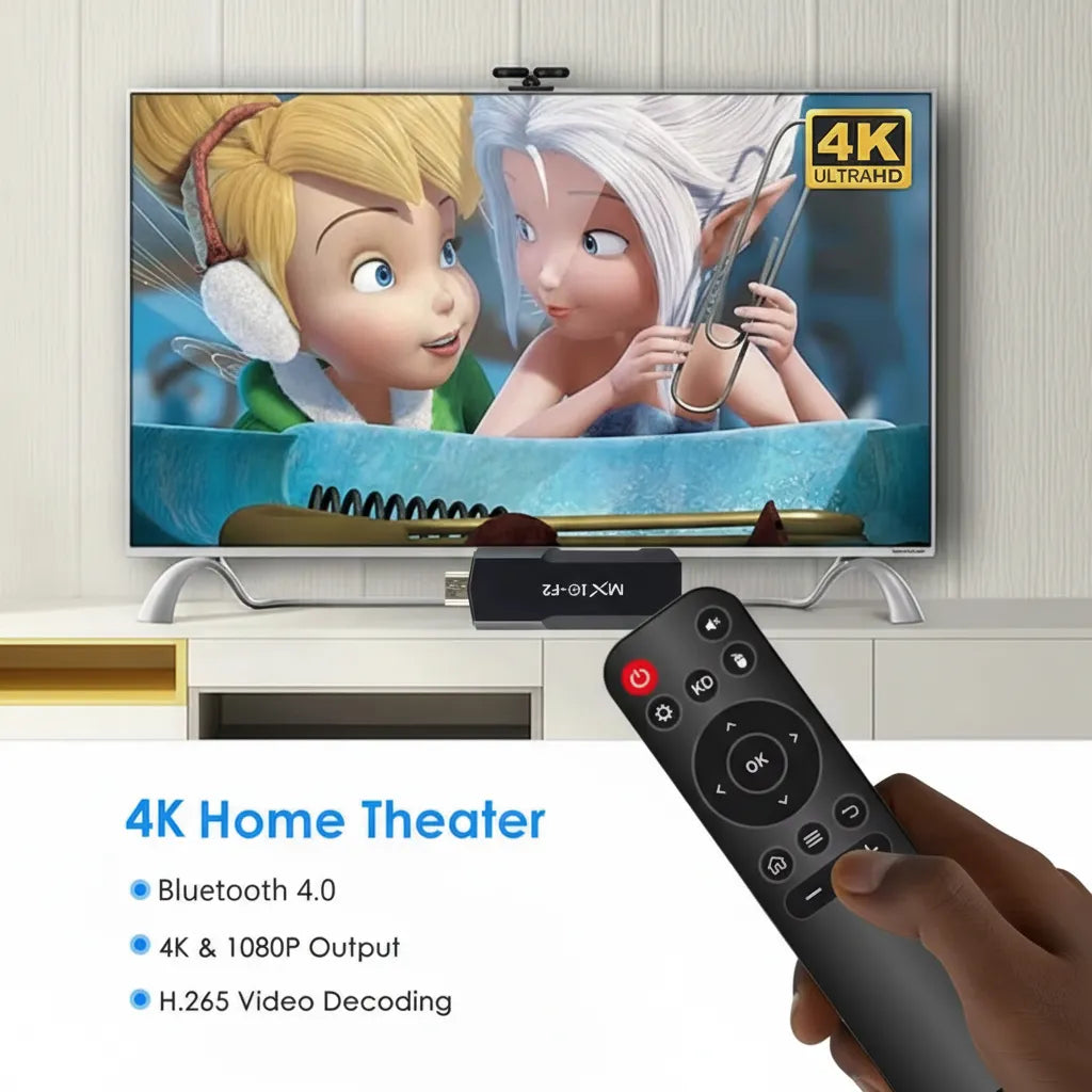 TV98 Android TV Stick 4K – Turn Any TV into a Smart TV Instantly 📺✨