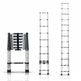 Telescopic Foldable Ladder – 12.5ft Aluminium Extendable Ladder for Multi-Purpose Use