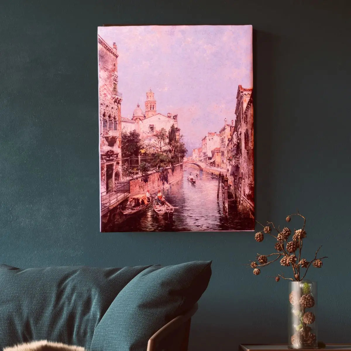 "Timeless Venice Charm" Canvas Art