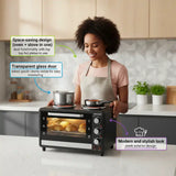 🔥SOKANY 35L Toaster Oven with Dual Hot Plates – 3200W | 2-in-1 Oven & Stove for Fast Heating & Even Cooking
