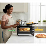 🔥SOKANY 35L Toaster Oven with Dual Hot Plates – 3200W | 2-in-1 Oven & Stove for Fast Heating & Even Cooking