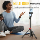 Creator Pro Gimbal 1.8m Selfie Stick, Tracking Tripod with Smart Tracking, LED Fill Light & Detachable Remote