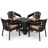 Turkish Comfort Set: Durable, Stylish, and Easy-to-Maintain Premium 4-Chair Turkish Outdoor Set