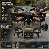Turkish Comfort Set: Durable, Stylish, and Easy-to-Maintain Premium 4-Chair Turkish Outdoor Set