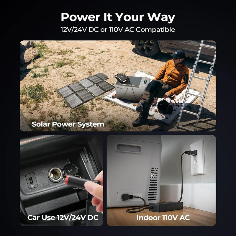 22L Portable Car Refridgerator –Dual Function Cooler & Warmer for Vehicles, Camping, Travel & Outdoor Use
