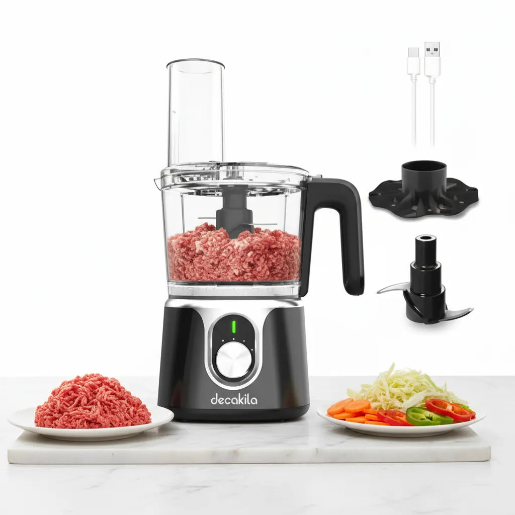 Best Food Processor – Decakila Cordless 200W USB Rechargeable⚡🥗