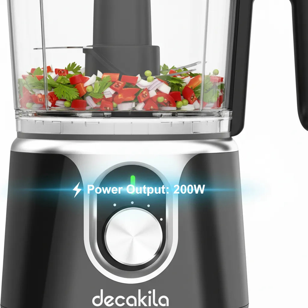 Best Food Processor – Decakila Cordless 200W USB Rechargeable⚡🥗