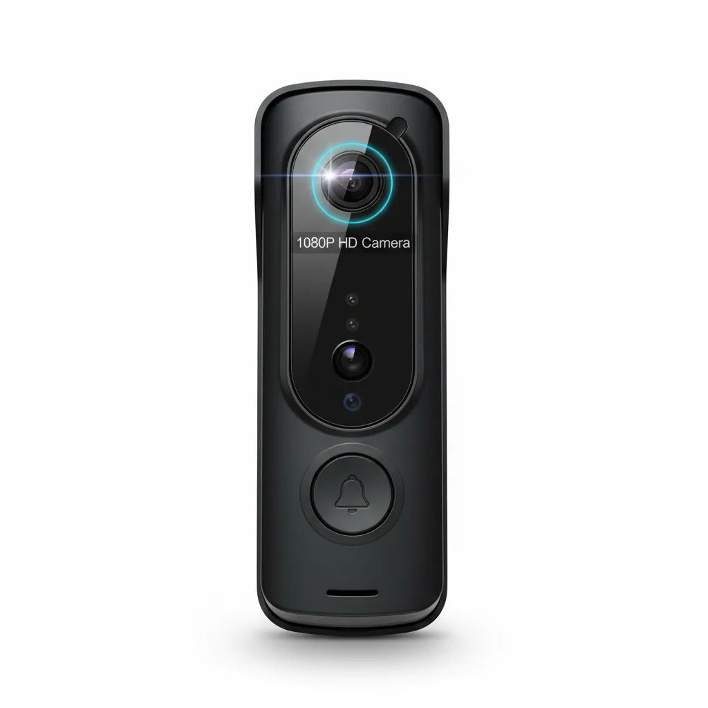 Wireless HD Video Doorbell 1080P – Smart WiFi Security with Motion Detection & Two-Way Audio📱🔒