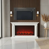 High-End Decorative Fireplace – Create a Warm, Cozy Atmosphere with Red Flame Technology