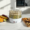 Premium 5-Layer Electric Food Dehydrator – Adjustable Temperature for Healthy Snacks & Long-Lasting Freshness✅