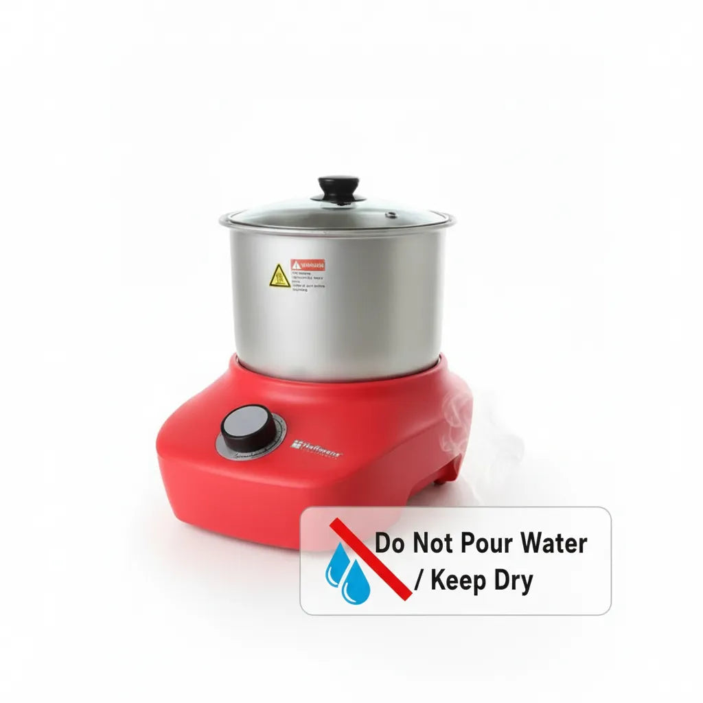 Hoffmans HM-8860 Fufu Maker Machine & Pounded Yam Maker – 850W, 5L High-Capacity