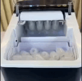 NASCO Portable Ice Maker Machine 150W | 26lbs Daily Output | Fresh Ice in 6 Minutes