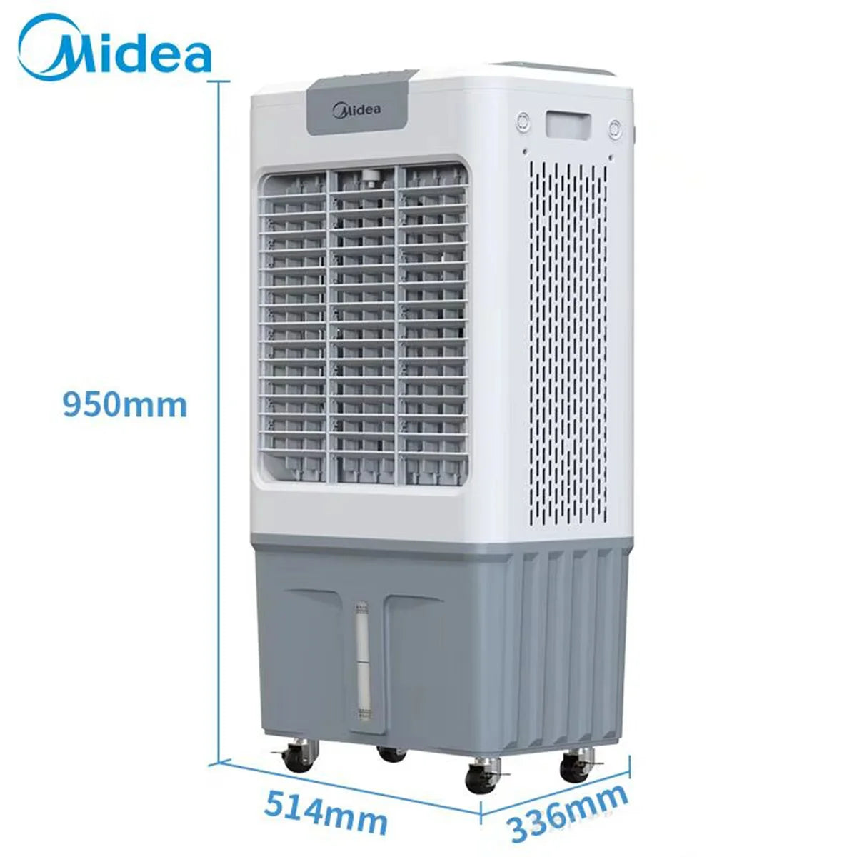 Midea AC400-20B 70L Industrial Air Cooler – Powerful, Portable & Energy Efficient Cooling Solution