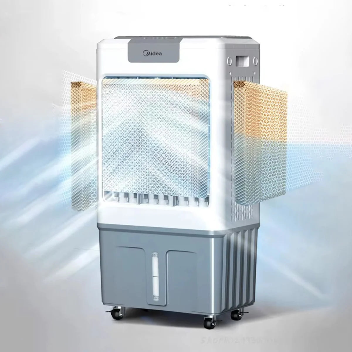 Midea AC400-20B 70L Industrial Air Cooler – Powerful, Portable & Energy Efficient Cooling Solution