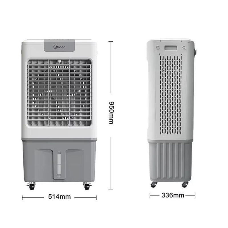 Midea AC400-20B 70L Industrial Air Cooler – Powerful, Portable & Energy Efficient Cooling Solution