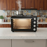 🔥Evimki Electric Oven 35L – 3200W High-Power Countertop Oven |  Fast Heating, Precise Baking & Modern Design ✨