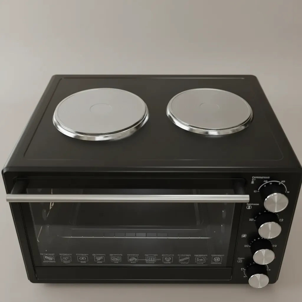 🔥Evimki Electric Oven 35L – 3200W High-Power Countertop Oven |  Fast Heating, Precise Baking & Modern Design ✨