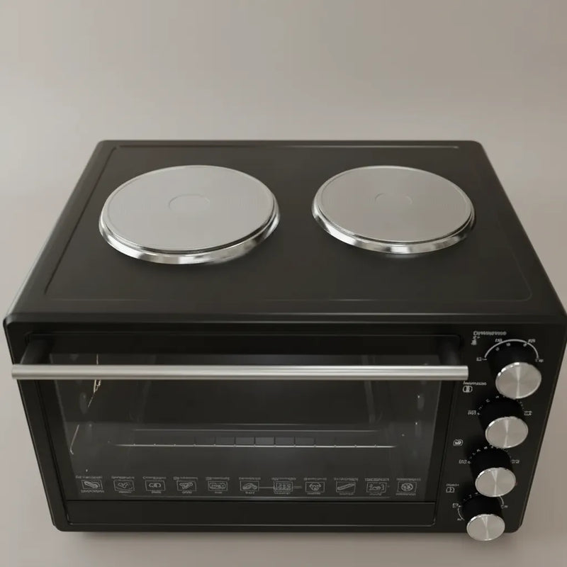🔥Evimki Electric Oven 35L – 3200W High-Power Countertop Oven |  Fast Heating, Precise Baking & Modern Design ✨