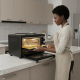 🔥Evimki Electric Oven 35L – 3200W High-Power Countertop Oven |  Fast Heating, Precise Baking & Modern Design ✨