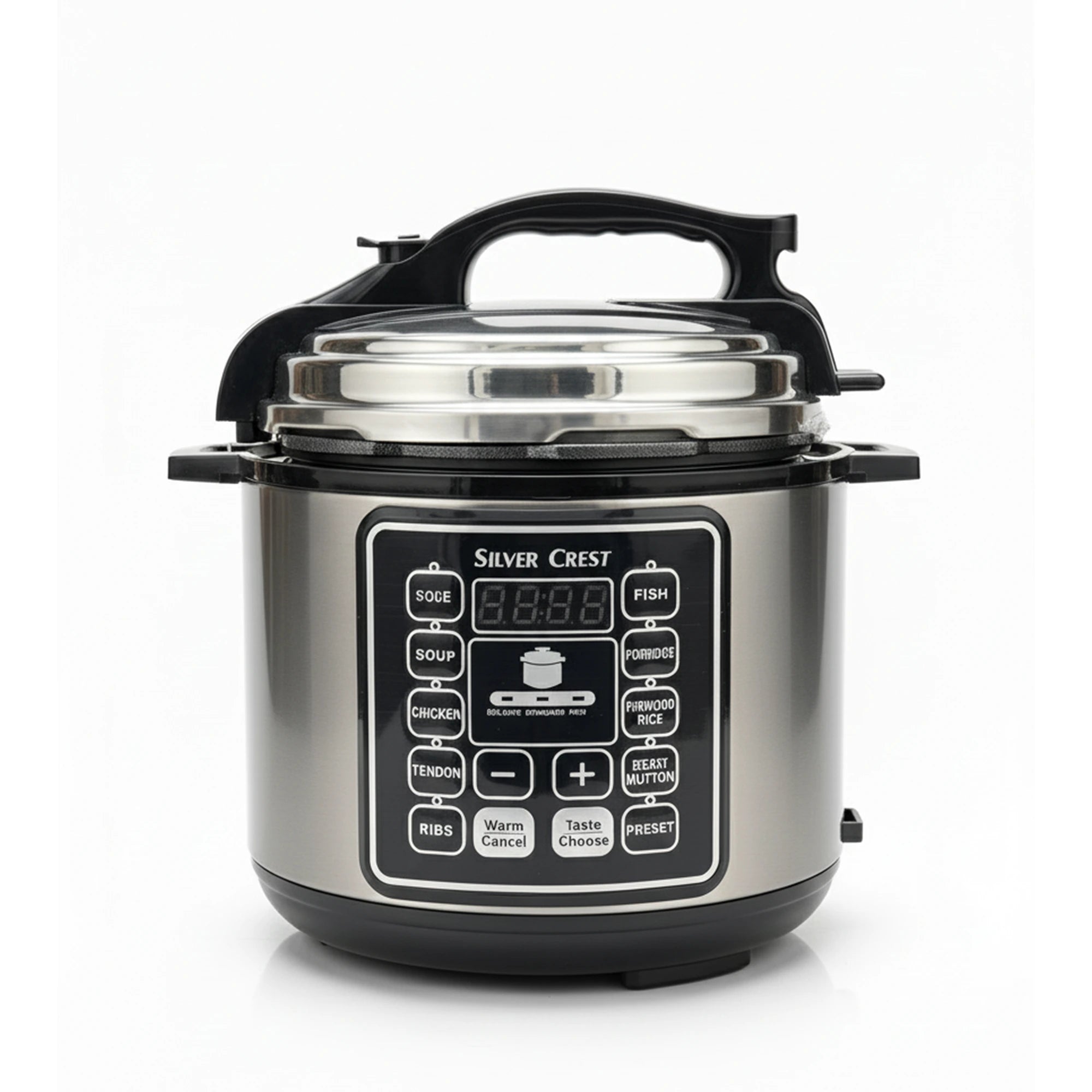 Silver Crest 6L Electric Pressure Cooker – Fast, Efficient & Multi-Functional Cooking