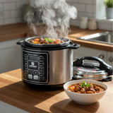 Silver Crest 6L Electric Pressure Cooker – Fast, Efficient & Multi-Functional Cooking
