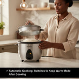 Decakila 1.5L Electric Rice Cooker (8 Cups) with Keep Warm Function