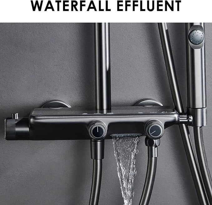 🛁 The Luxury Concealed Shower System – Smart Digital Display & 3-Function Outlets for Ultimate Comfort 🚿💦