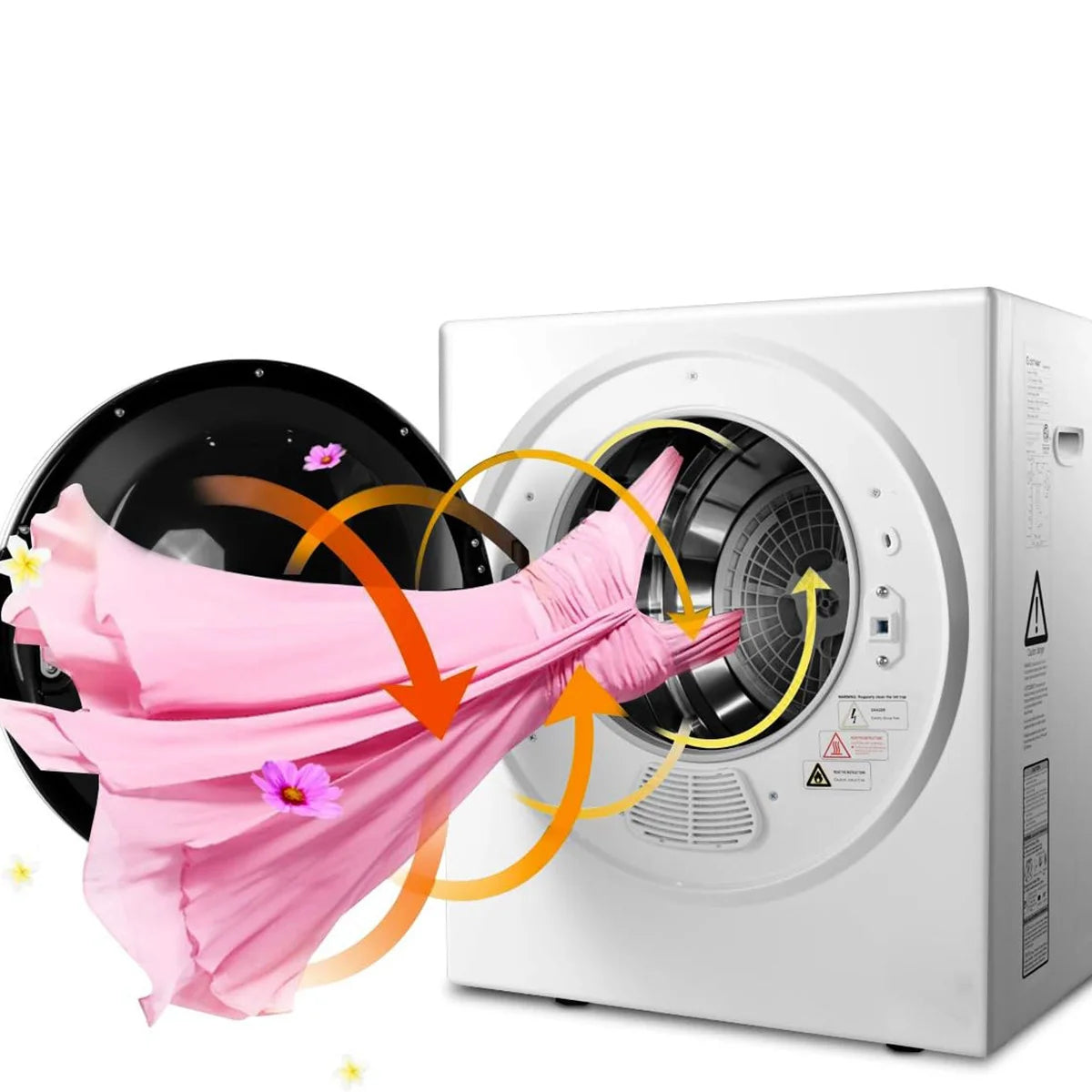 Nasco 8KG Front Load Washing Machine – NASFL-J8KG-S (Dark Silver)