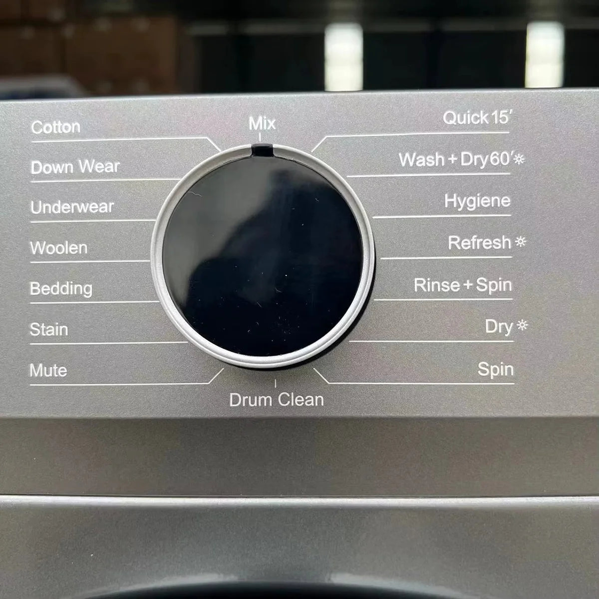 Nasco 8KG Front Load Washing Machine – NASFL-J8KG-S (Dark Silver)