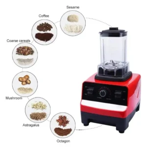 GERMAN PLUS 2000W 2-in-1 High-Speed Blender