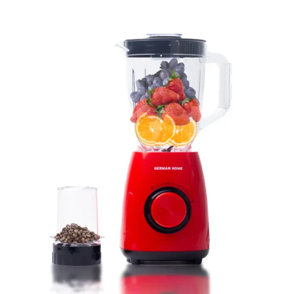 German Home 2 in 1 Multi-Functional 2 Speeds Blender – 1.5L Unbreakable Jar – 600W