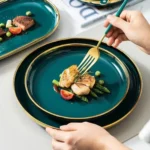 Lefon Party Dinnerware Ceramic Kitchenware 22pcs Set07