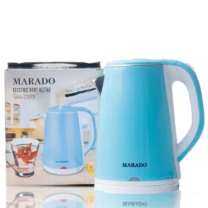 Marado 2.3L Electric Kettle - 1500-2000W, Stainless Steel, Cordless Base