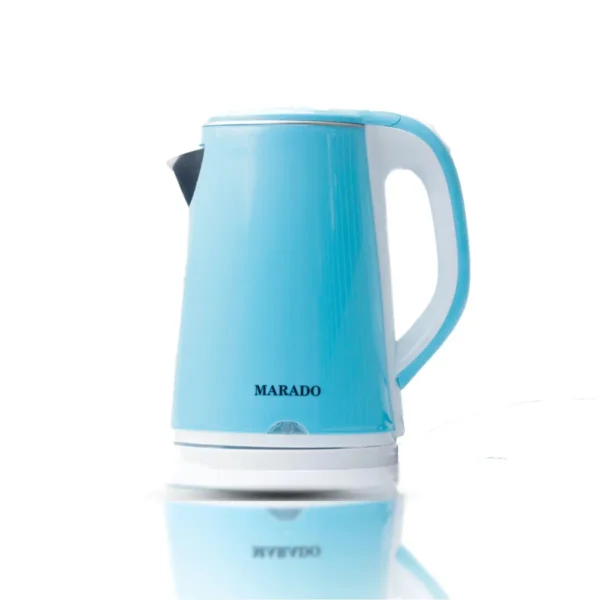 Marado 2.3L Electric Kettle - 1500-2000W, Stainless Steel, Cordless Base