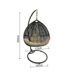 MEDIUM RATTAN SWING