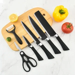 Zepter 6-Piece Stainless Steel Knife Set – Sharp, Durable & Elegant for Daily Use 01