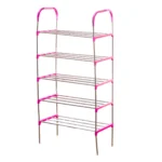 5-Tier Shoe Rack – Space-Saving Organizer for Footwear